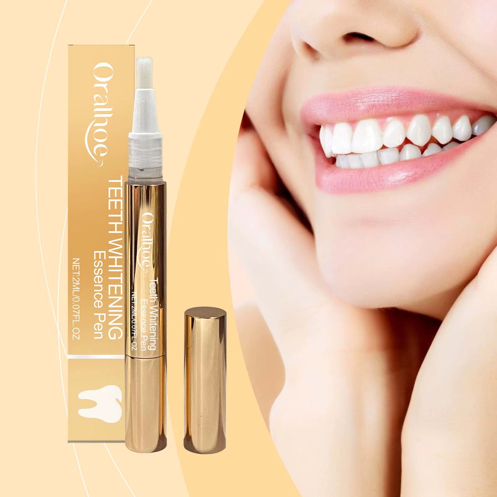 Teeth Whitening Essence Pen Remove Plaque and Tartar Clean Dental Oral Care Prevent Teeth from Rotting and Keep Fresh Breath